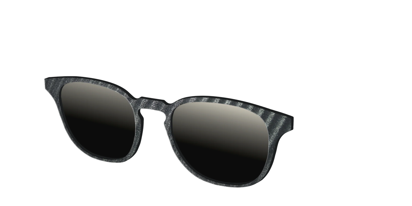 The Polarized Obsidian Stripe Sun Top