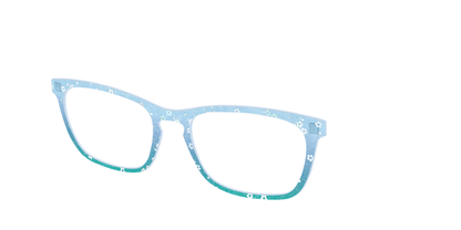 The Sky Blue Crystal with Daisy Glitter