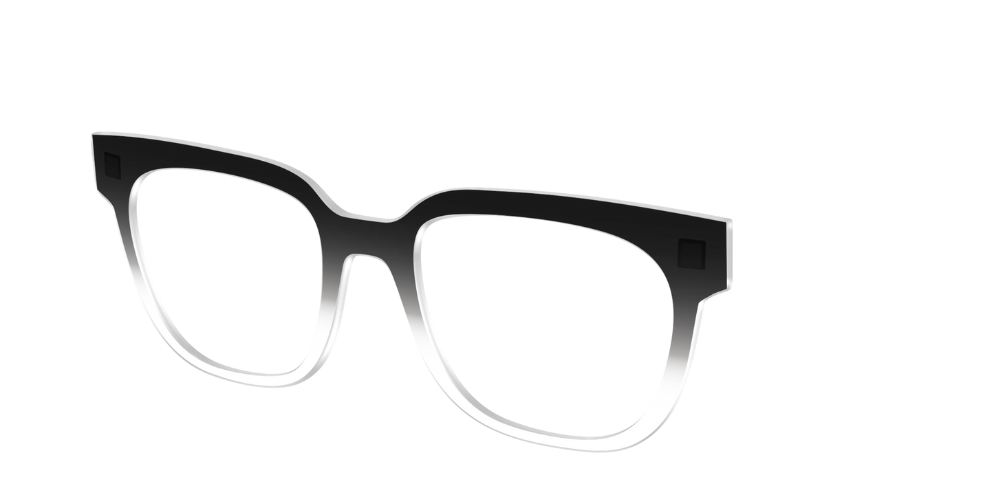 The Black Gradient Crystal
