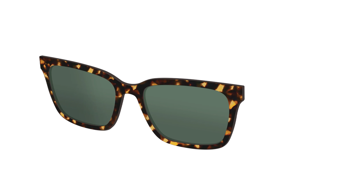 The Non-Polarized Green Tortoise Sun Top