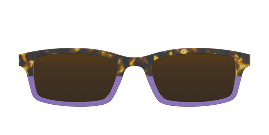 The Polarized Lavender Tortoise Split Sun Top