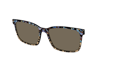 The Polarized Oasis Tortoise Split Sun Top