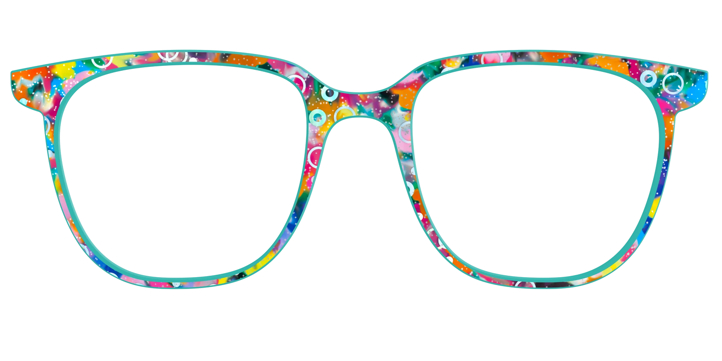 The Imaginative Tortoise with Bubble Glitter