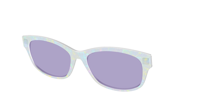 The Dazzling Opal with Celestial Purple Lens