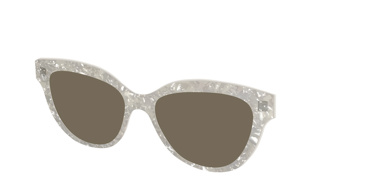The Polarized White Quartz Pearl Sun Top