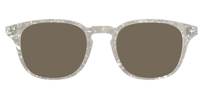 The Polarized White Quartz Pearl Sun Top