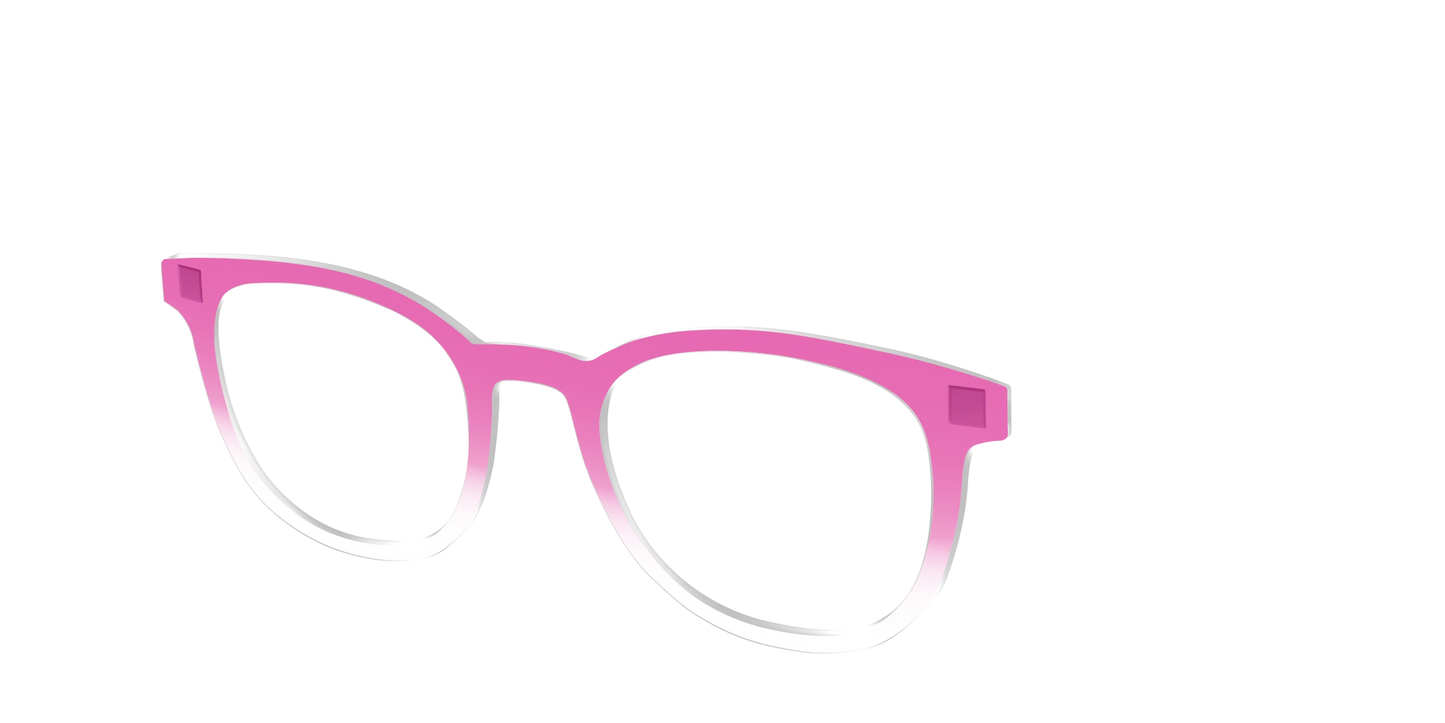 The Magenta Gradient Crystal