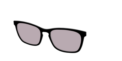 The Black with Gray Gaming Lens
