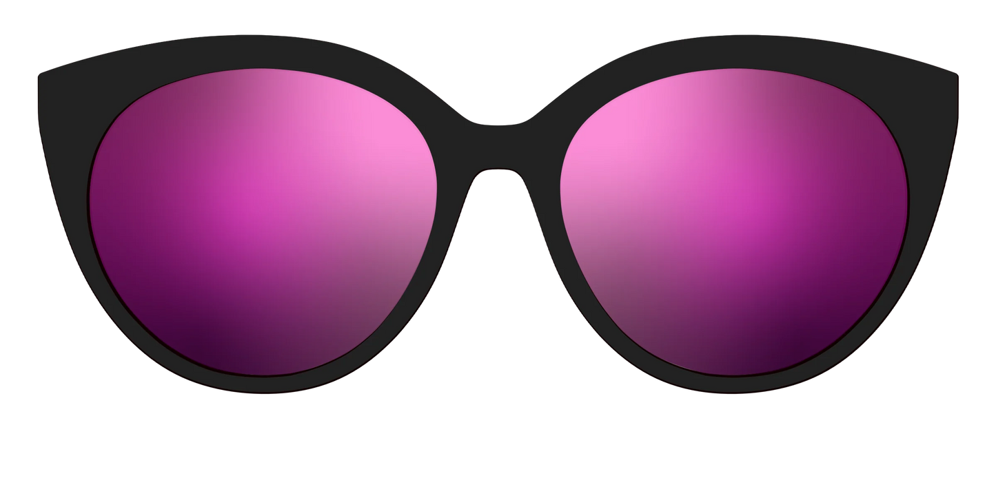The Polarized Pink Reflective Sun Top