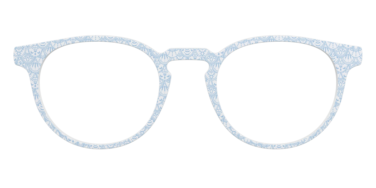 The Something Blue Scallop Lace