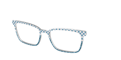 The Cerulean Check Split