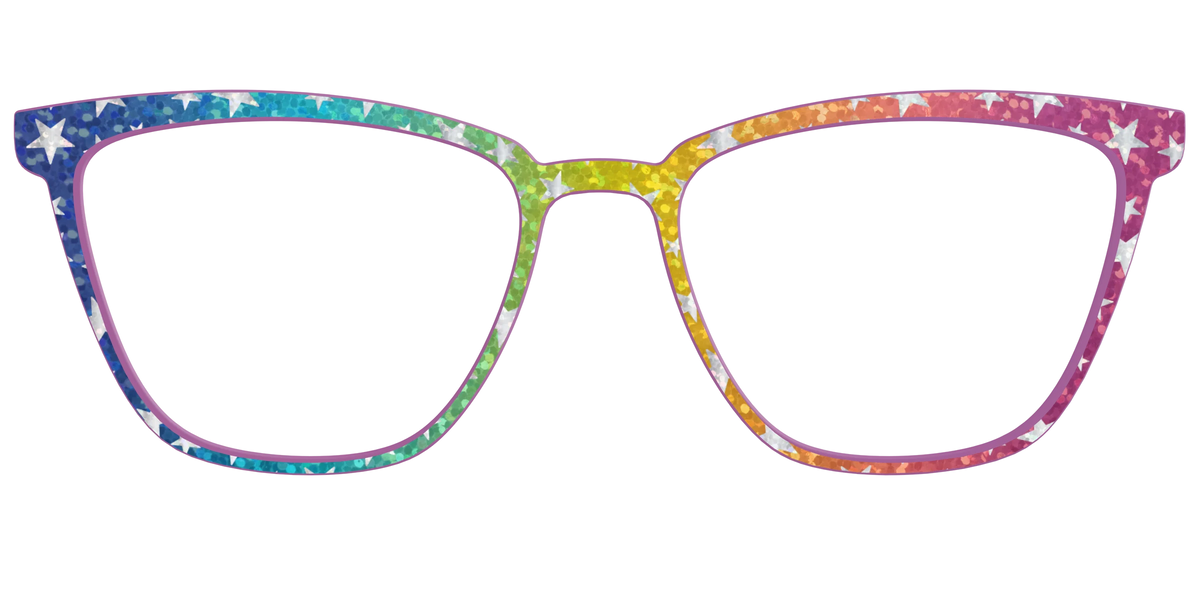The Iridescent Rainbow Stars