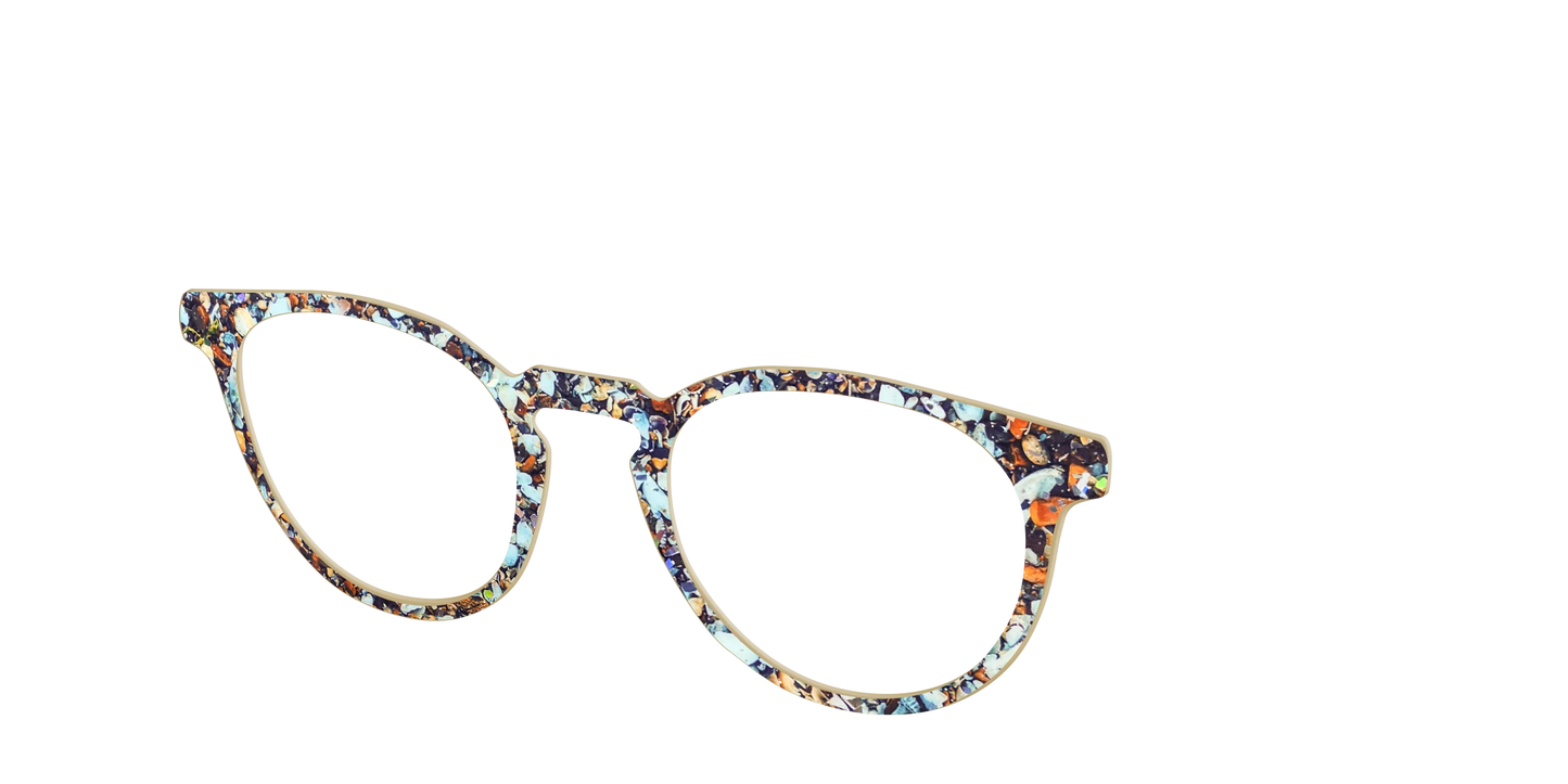 The Seashell Tortoise with Holographic Glitter
