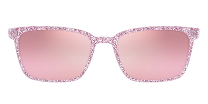 The Polarized Rose Gold Sparkle Sun Top