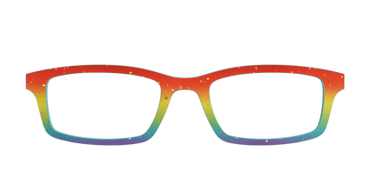 The Spectrum Gradient with Gold Flakes