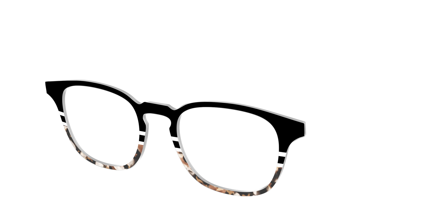 The Chic Tortoise Crystal Split