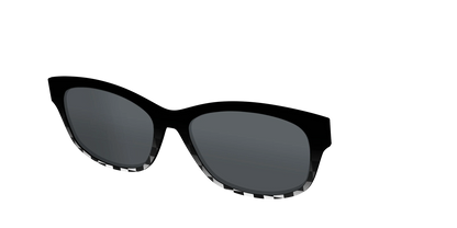 The Polarized Checkerboard Fade Sun Top