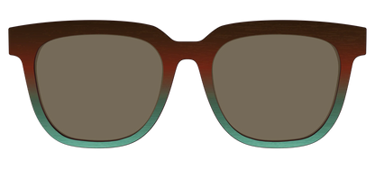 The Polarized Mahogany to Juniper Woodgrain Sun Top