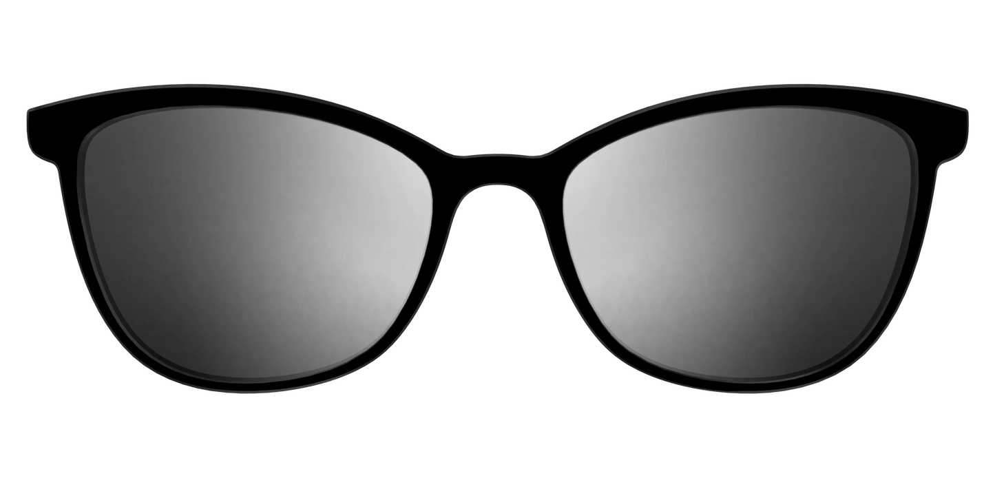 The Polarized Silver Reflective Sun Top
