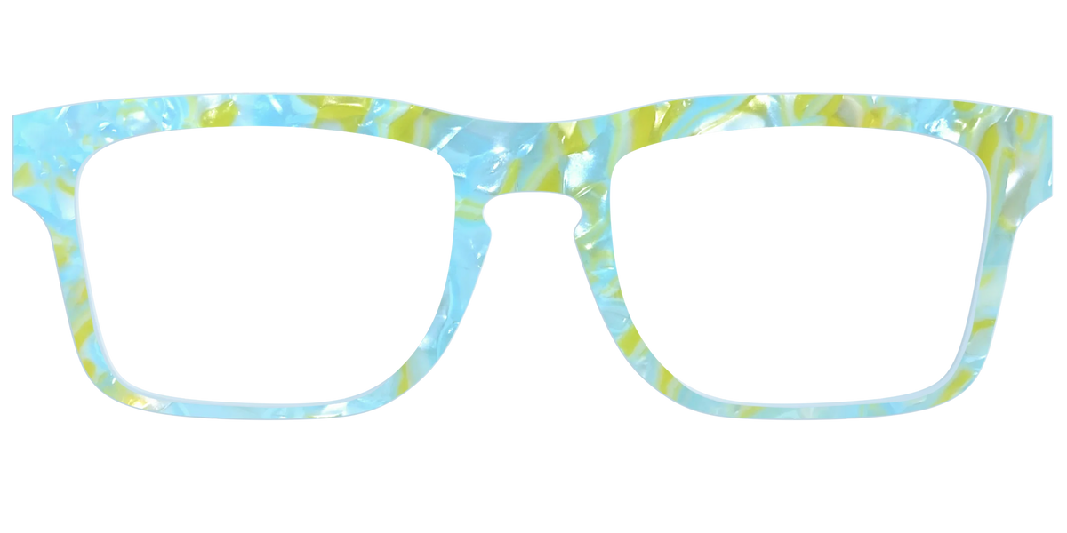 The Blue Lemonade Pearl Marble