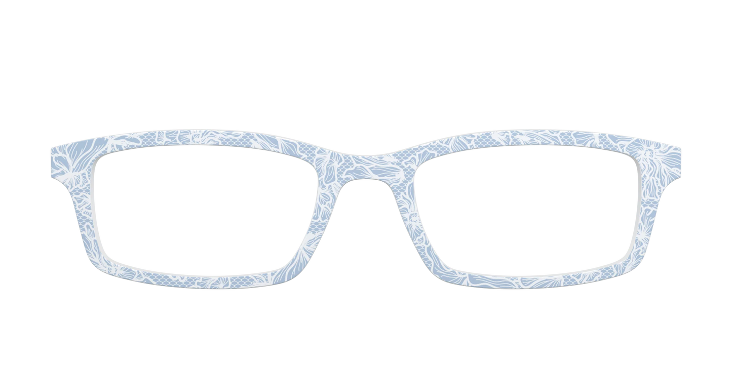 The Something Blue Floral Lace