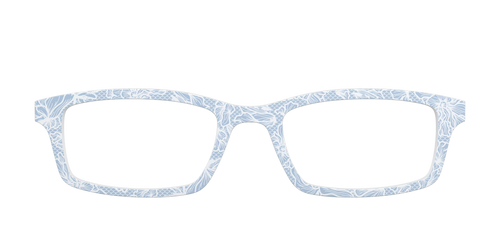 The Something Blue Floral Lace
