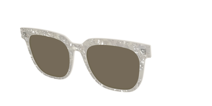 The Polarized White Quartz Pearl Sun Top