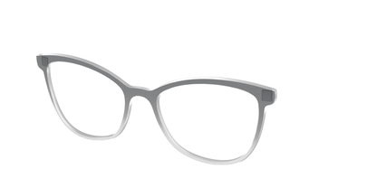 The Charcoal to Light Gray Gradient Crystal