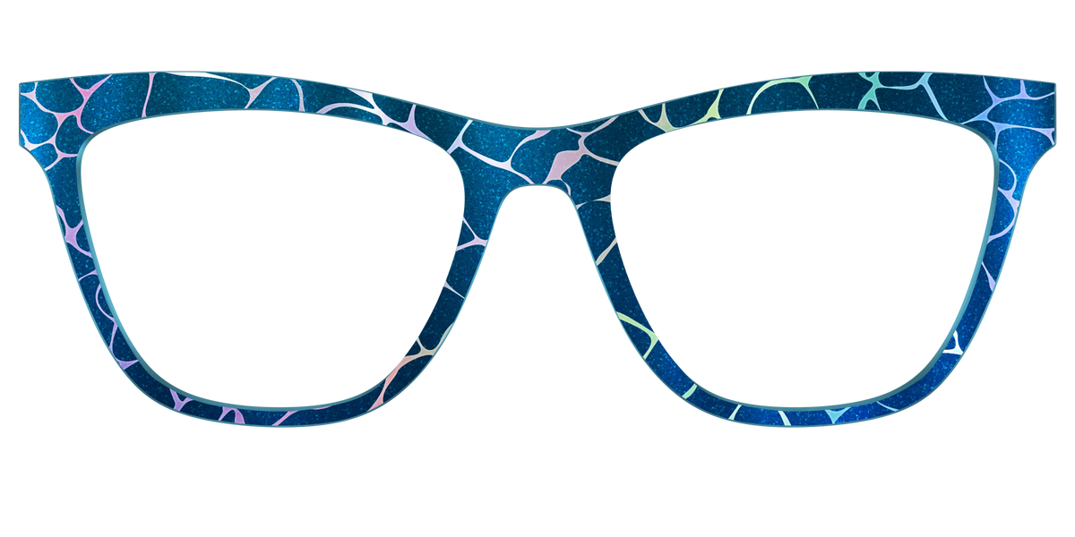 The Teal Shimmer Holographic Pool