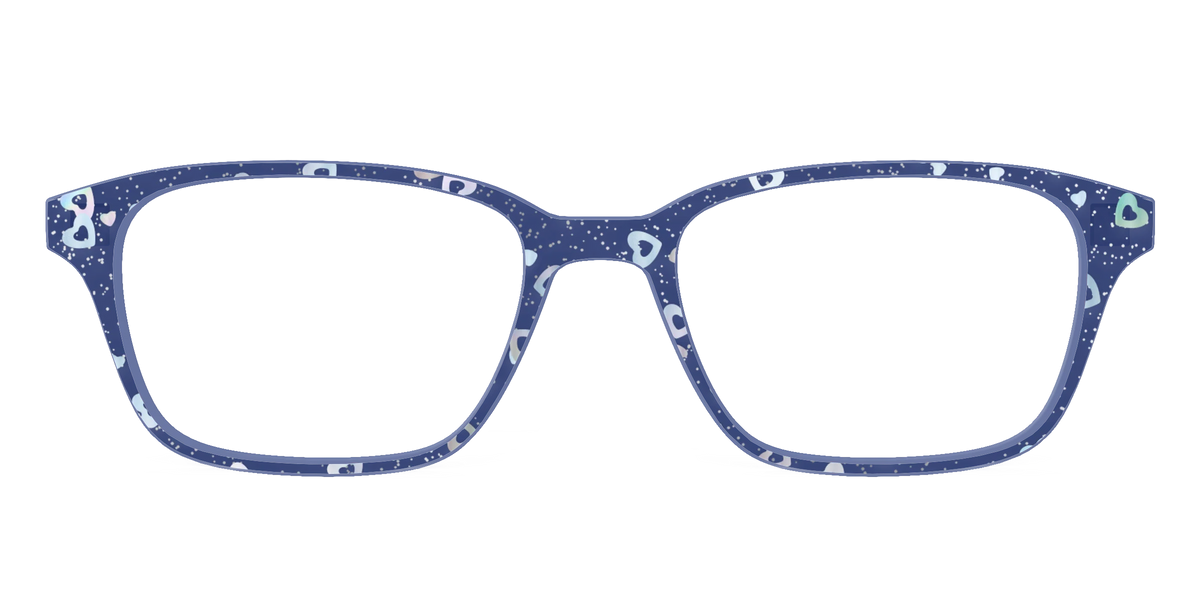 The Denim Heart Glitter Crystal