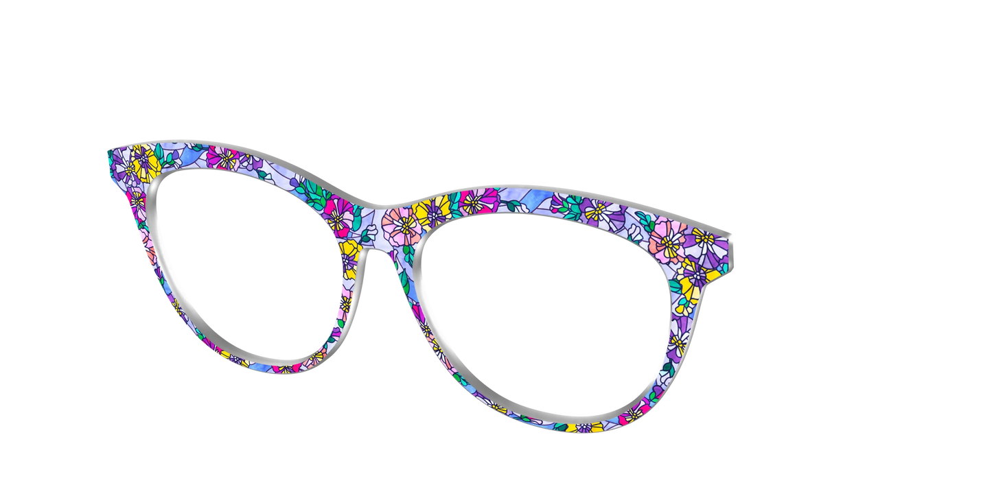 The Pansy Stained Glass