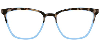 The Denim Tortoise Crystal Split