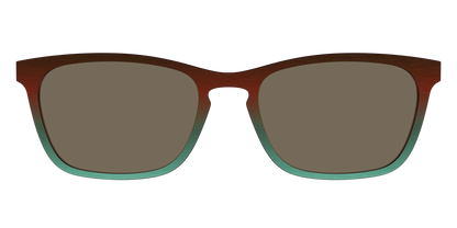 The Polarized Mahogany to Juniper Woodgrain Sun Top