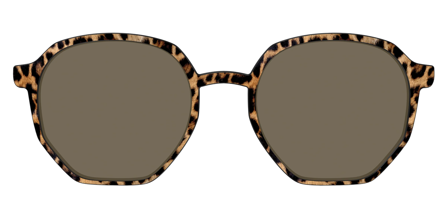 The Polarized Cheetah Spots Sun Top