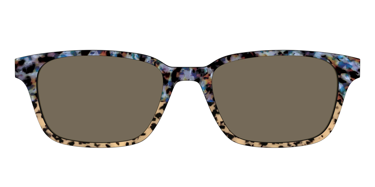 The Polarized Oasis Tortoise Split Sun Top
