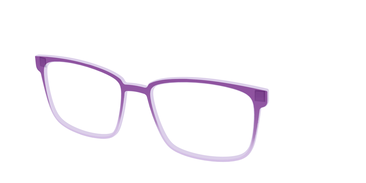 The Plum to Lilac Gradient Crystal