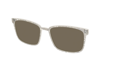 The Polarized White Quartz Pearl Sun Top