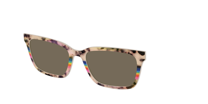 The Polarized Prism Split Tortoise Sun Top