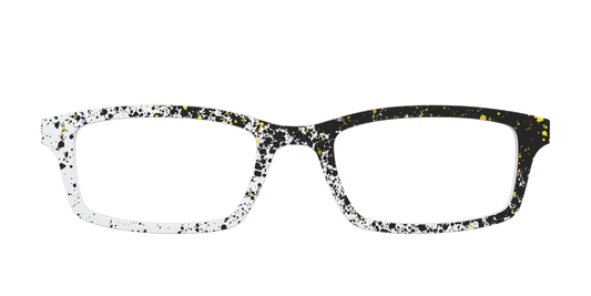 The Black & White Splatter