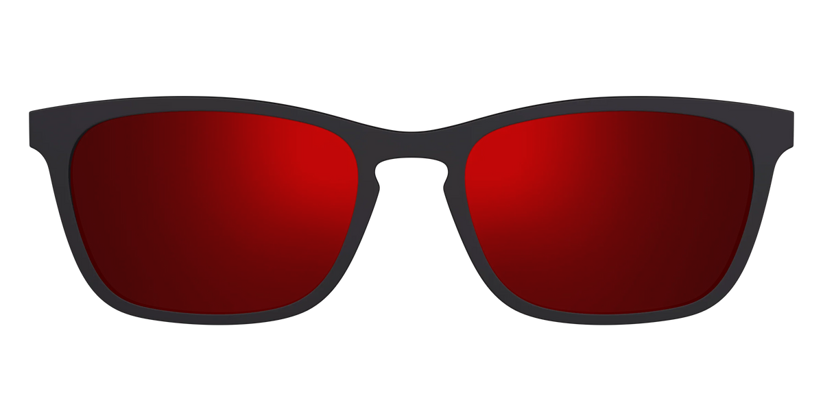 The Polarized Red Reflective Sun Top