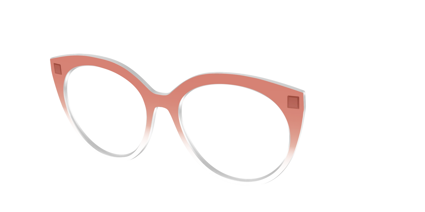 The Burnt Orange Gradient Crystal