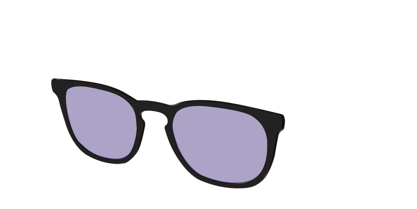The Black With Celestial Purple Lens