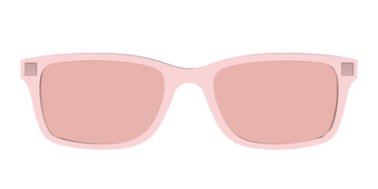 The Pink Crystal With Coral Pink Lens