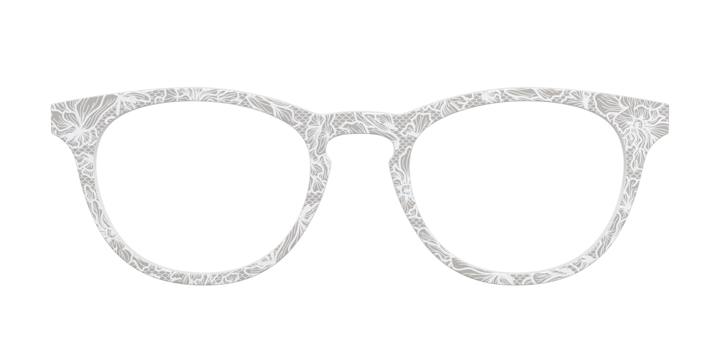 The Taupe Floral Lace