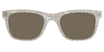 The Polarized White Quartz Pearl Sun Top