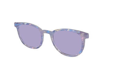 The Lavender Pearl Tort With Celestial Purple Lens