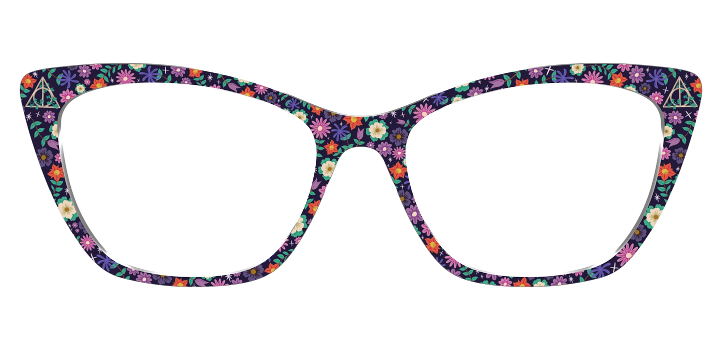 The Deathly Hallows Floral