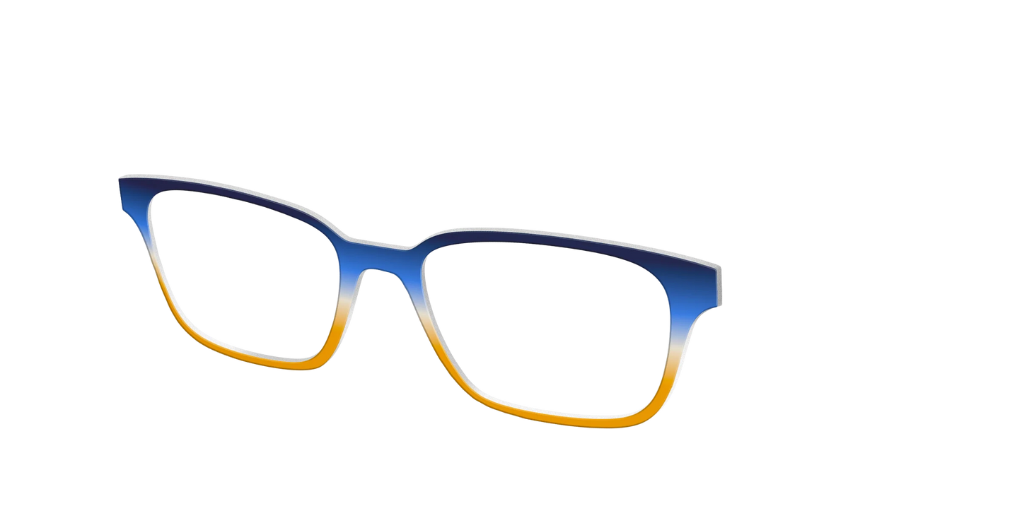 The Royal Blue to Gold Gradient