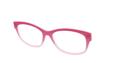 The Flamingo to Blush Gradient Crystal