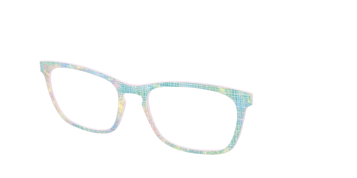 The Pastel Gradient with Holographic Hatching